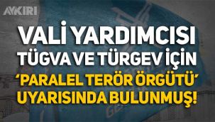 Dönemin Bitlis Vali Yardımcısı Salih Altun, TÜGVA ve TÜRGEV için  “paralel terör örgütü” uyarısında bulunmuş