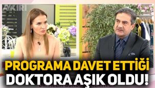 Ebru Akel, programına davet ettiği Melih Gündüz ile el ele görüntülendi