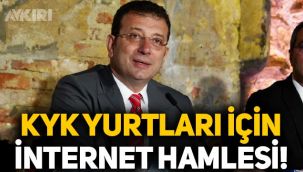 Ekrem İmamoğlu'ndan KYK yurtları için yüksek kotalı internet hamlesi