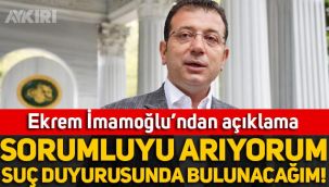 Ekrem İmamoğlu'ndan TÜGVA açıklaması: