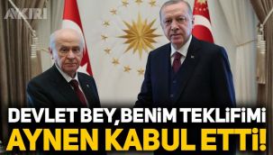 Erdoğan açıkladı: Bahçeli onayladı, seçim barajı düşürülüyor