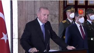 Erdoğan, Anıtkabir Şeref Defteri'ne ne yazdı?