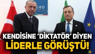 Erdoğan, İtalya Başbakanı Mario Draghi ile görüştü