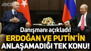 Erdoğan ve Putin'in Soçi'de anlaşamadığı tek konu!