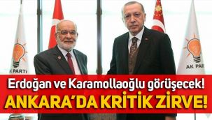 Erdoğan ve Temel Karamollaoğlu, Ankara'da görüşecek!