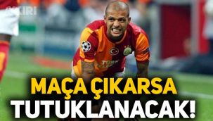Eski Galatasaraylı Felipe Melo maça çıkarsa tutuklanabilir!