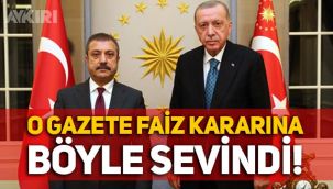 Faiz kararı Yeni Şafak'ı sevindirdi: Faiz lobisinin baskı ve tehditlerine rağmen cesur bir karar