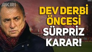 Fatih Terim'den Beşiktaş maçı öncesi taraftar kararı