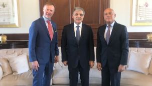Finlandiya Büyükelçisi Ari Maki, Abdullah Gül ile görüştü