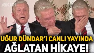 Gözyaşlarını tutamadı! Uğur Dündar'ı ağlatan hikaye