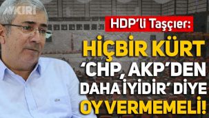 HDP'li İmam Taşçıer: Hiçbir Kürt, 'CHP, AKP'den daha iyidir' diye oy vermemeli