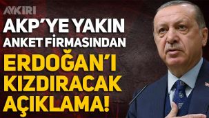 İktidara yakın ORC'den Erdoğan'ı kızdıracak açıklama: Oy kaybı 10 puanın üzerinde