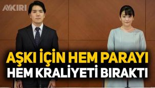 Japonya Prensesi Mako, aşkı için hem kraliyetten hem de paradan vazgeçti