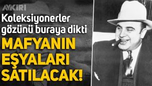 Mafya Al Capone’un eşyaları müzayedeyle satılacak!