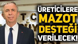 Mansur Yavaş: Üreticilere mazot yardımı yapacağız