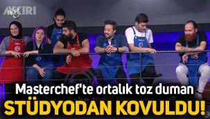 MasterChef Türkiye'de Mehmet Yalçınkaya, Safanur'u stüdyodan kovdu