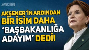 Meral Akşener'den sonra bir isim daha