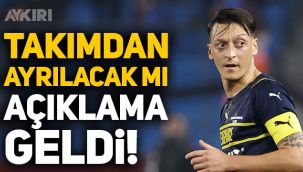 Mesut Özil, Fenerbahçe'den ayrılacak mı? Menajeri Erkan Söğüt'ten çok sert açıklama!