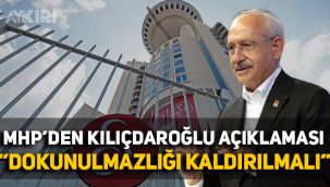 MHP'den Kılıçdaroğlu açıklaması:
