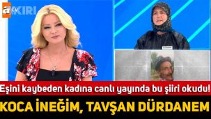 Müge Anlı'da Dürdane'ye yazılan şiir, cinayetle mi bağlantılı