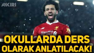 Muhammed Salah, okullarda ders olarak anlatılacak