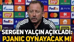 Pjanic, Sporting maçında oynayacak mı? Sergen Yalçın açıkladı