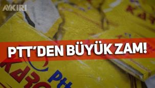 PTT'den yurt dışı gönderim ücretlerine yüzde 300'e varan zam!