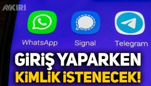 Rusya'da mesajlaşma uygulamalarına giriş yaparken kimlik bilgileri istenecek