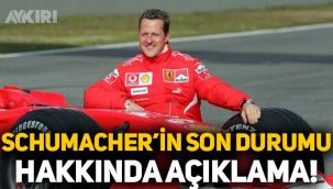 Schumacher'in son durumu hakkında açıklama