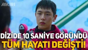 Squid Game dizisinde 10 saniye göründü, yüz binlerce takipçi kazandı