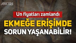 Un fiyatları zamlandı: Vatandaş ekmeğe ulaşmakta sıkıntı yaşayabilir