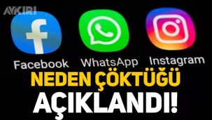 WhatsApp, Instagram, Facebook neden çöktü? Yetkililer açıkladı!