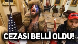 ABD'de Kongre baskınına katılan şamanın cezası belli oldu