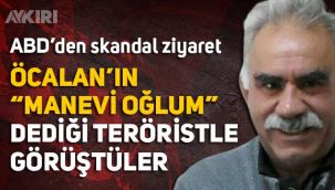 ABD'den PKK'ya skandal ziyaret! ABD'li heyet Öcalan'ın 