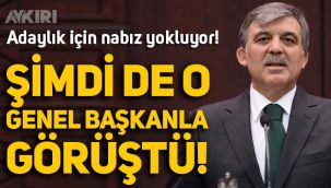 Abdullah Gül, adaylık için nabız yokluyor! Şimdi de Temel Karamollaoğlu ile görüştü