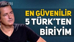 Acun Ilıcalı, kendisini en güvenilir 5 kişiden biri ilan etti