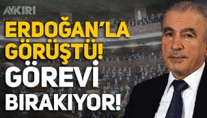 AKP'de sürpriz karar: Erdoğan'la görüştü, TBMM Grup Başkanı Naci Bostancı görevi bırakıyor!