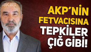 AKP'nin fetvacısı Hayrettin Karaman'a tepkiler çığ gibi