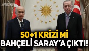 Ankara'da sürpriz Erdoğan ve Devlet Bahçeli görüşmesi