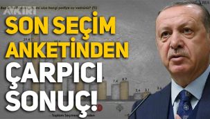 AREA Araştırma'dan Erdoğan'ı kızdıracak seçim anketi: Kaybediyor!