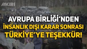 Avrupa Birliği Konseyi'nden Türkiye'ye 'Belarus' teşekkürü!
