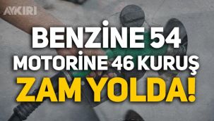 Benzine 54, motorine 46 kuruş zam bekleniyor
