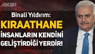 Binali Yıldırım: 