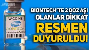 Biontech'te 2 doz aşı olanlar 3. dozu olacak mı? Fahrettin Koca'dan resmi açıklama!