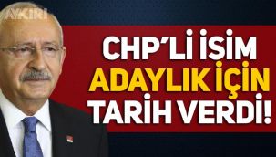 CHP, Cumhurbaşkanı adaylığı için tarih verdi!