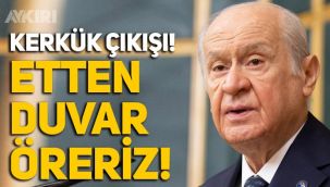Devlet Bahçeli'den Kerkük açıklaması: