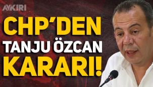 Disipline sevk edilmişti: CHP'den Tanju Özcan kararı!