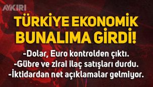 Dolar ve euro kontrolden çıktı, gübre ve zirai ilaç satışları durdu! İktidar sessiz