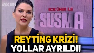 Ece Üner ile Susma’da reyting krizi: Yapımcı ile yollar ayrıldı