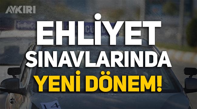 Ehliyet sınavlarında yeni dönem! Milli Eğitim Bakanı açıkladı
